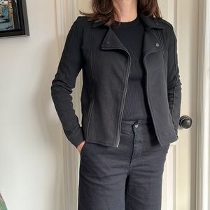 Cotton Moto-Style Jacket / Blazer